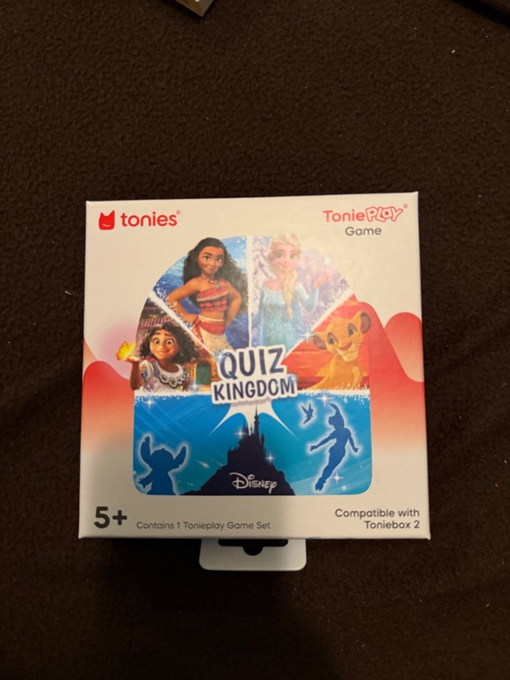 Disney Quiz Kingdom Tonie Box 2 game New
